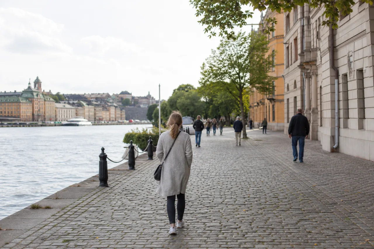 Gratis saker att göra i Stockholm - redaktionell bild