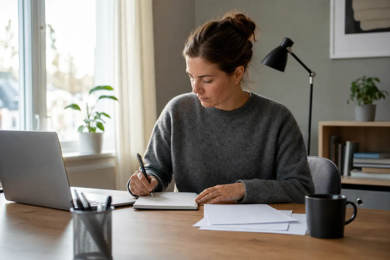 Gratis mallar – CV, personligt brev & budget - redaktionell bild