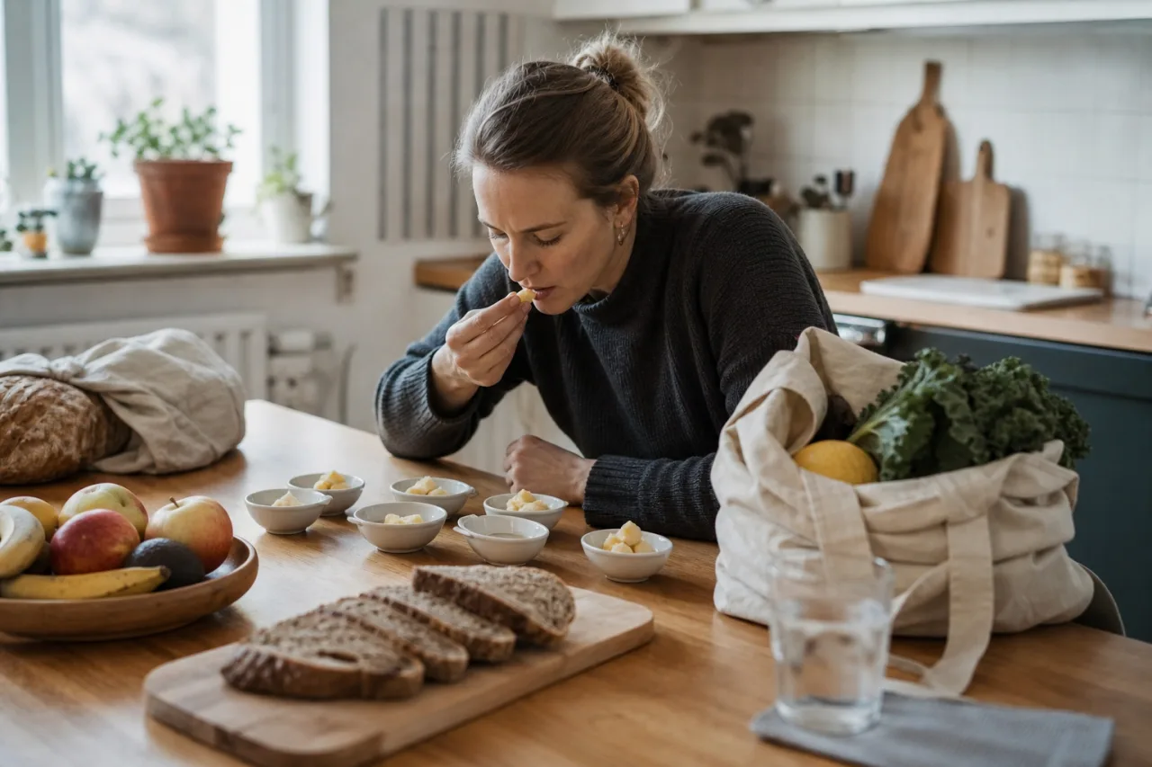 Spara pengar på mat – matsmart vardag - redaktionell bild